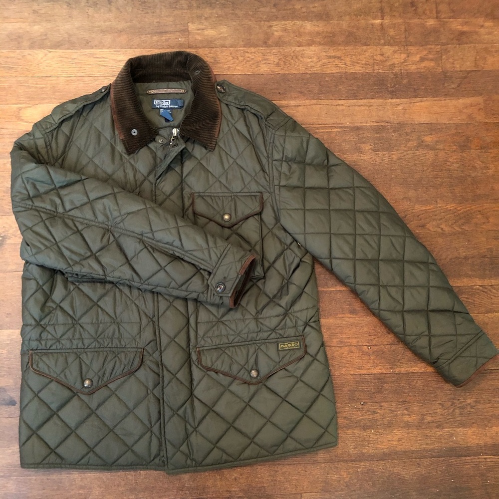 Polo Ralph Lauren Green Quilted Jacket
